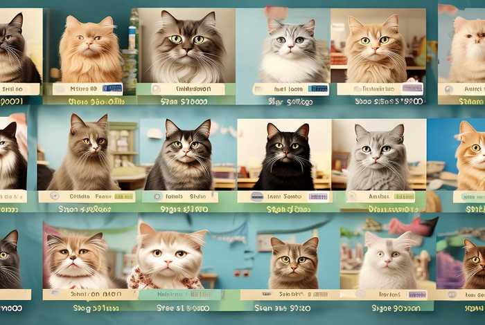 宠物猫咪的价格 - 各种宠物猫的价格
