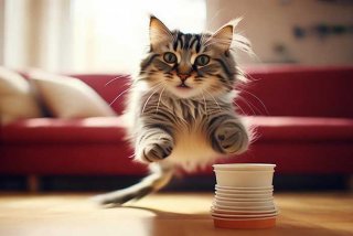 宠物猫搞笑视频 宠物猫搞笑视频素材