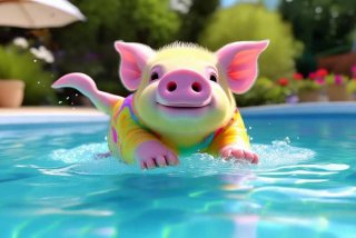 宠物猪泳装（宠物猪会游泳吗）
