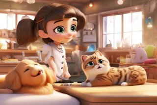 阿sue宠物护理游戏、阿sue宠物护理店