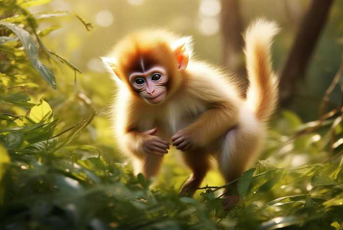 宠物猴宝宝 宠物猴儿