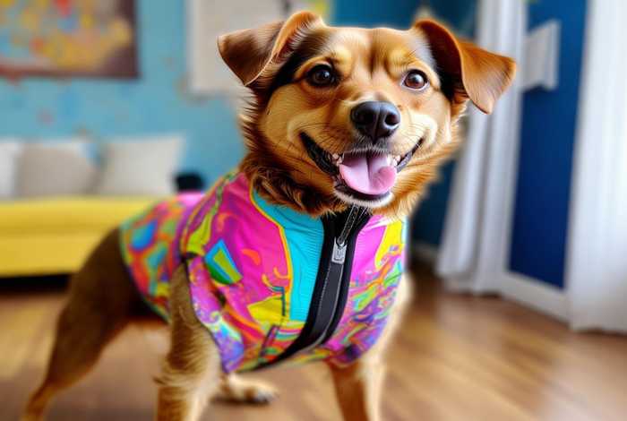 宠物狗网红款薄款背心、宠物狗背心做法图片