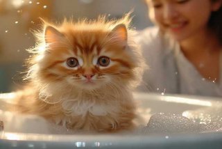 宠物小猫洗澡多少钱；宠物小猫洗澡多少钱一次