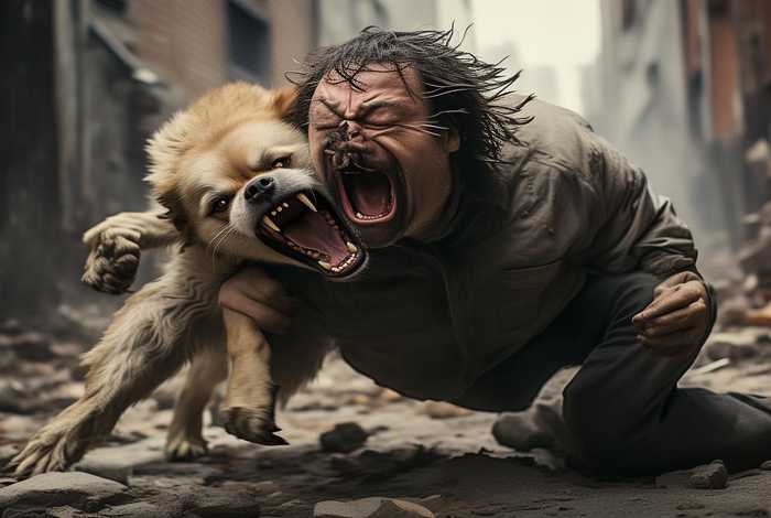 宠物狗咬伤男子被摔死（宠物狗咬伤男子被摔死了）