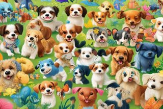 狗狗的图片好看大全，狗狗的图片好看大全卡通