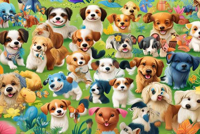 狗狗的图片好看大全，狗狗的图片好看大全卡通