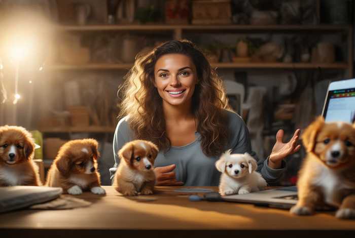 宠物狗狗出售直播间、关于卖宠物狗的直播