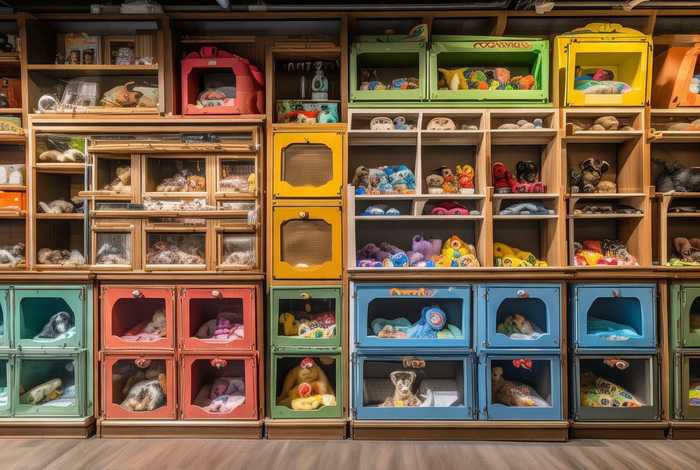 宠物店宠物柜子效果图，宠物店宠物柜子效果图大全