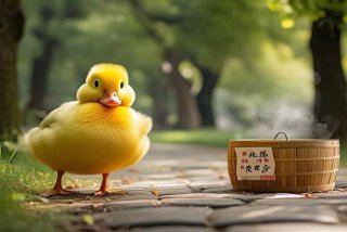 宠物鸭散步差点成老鸭煲（宠物鸭吧）