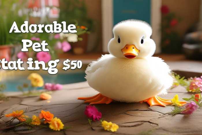 鸭 宠物，鸭宠物多少钱一只