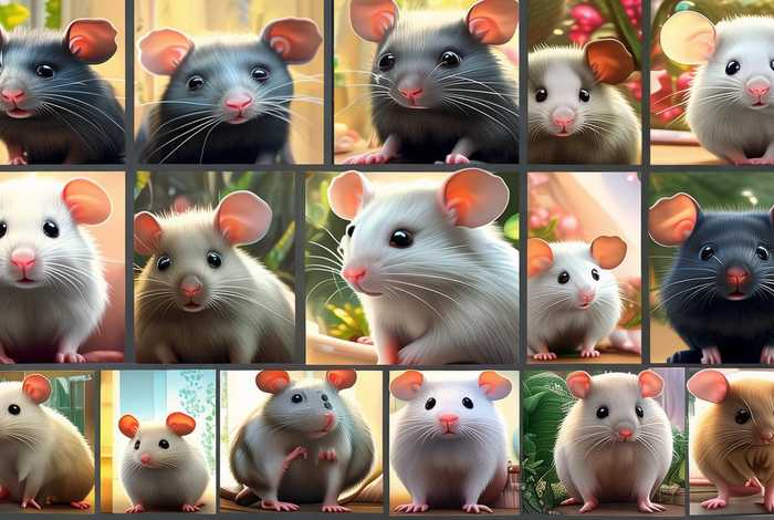 宠物鼠品种大全及图片，宠物鼠品种大全及图片及名称