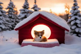 宠物窝狗窝冬季新款 - 宠物狗狗窝图片大全