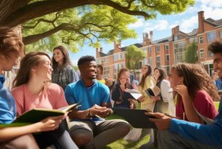 校园人际关系图片素材；校园人际关系图片素材高清