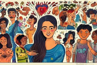 心理人际关系海报手绘图（心理人际关系海报手绘图片）