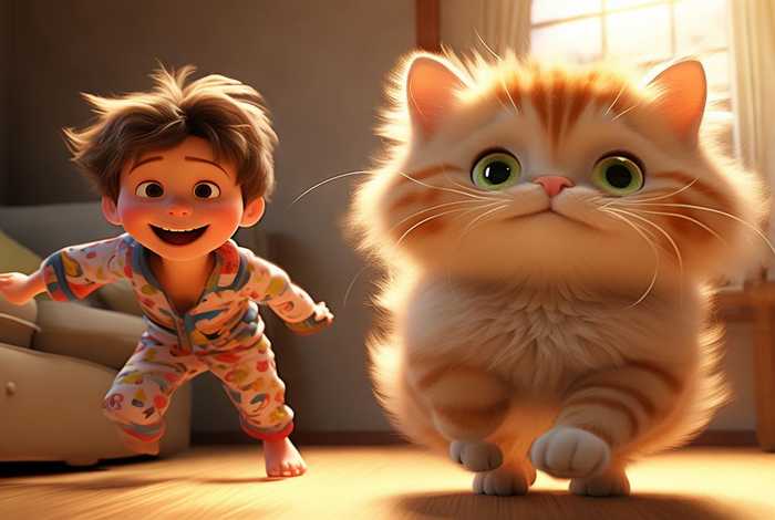 宠物猫咪和男孩的图片（宠物猫咪和男孩的图片可爱）