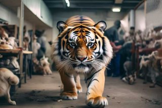 宠物领养中心闯进了东北虎，宠物领养中心闯进了东北虎小说