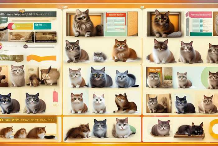 宠物猫价格对比；宠物猫价格对比图