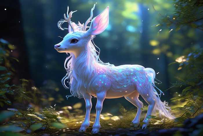 润玉的宠物，润玉的宠物小鹿魇兽