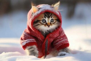 宠物小猫衣服冬天加厚 宠物小猫衣服冬天加厚可以吗