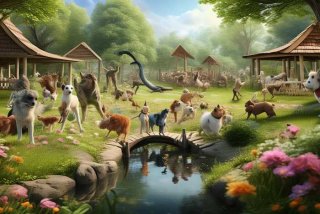 宠物公园案例外国 国外的宠物公园