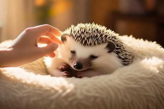 宠物刺猬睡觉的时候可以叫醒吗 宠物刺猬睡觉的时候可以叫醒吗视频