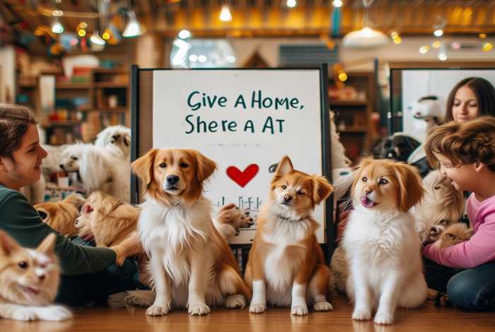 领养宠物标语；领养宠物的标语