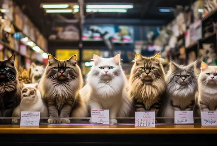 宠物猫价格排序；宠物猫价格排序最新