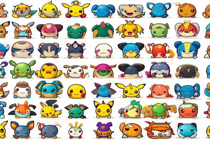 宠物小精灵图片绘画大全（宠物小精灵图片绘画大全简单）