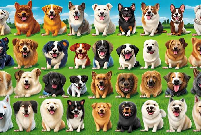 宠物狗大全100种；宠物狗大全100种品种名字及图片