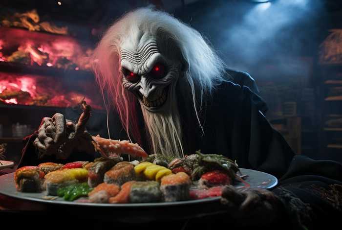 恐怖宠物店伯爵吃了寿司；恐怖宠物店的伯爵是坏人