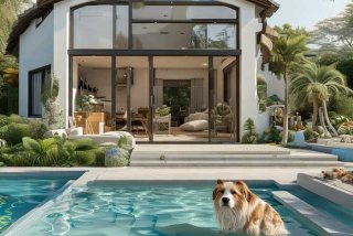 宠物窝别墅，别墅宠物乐园