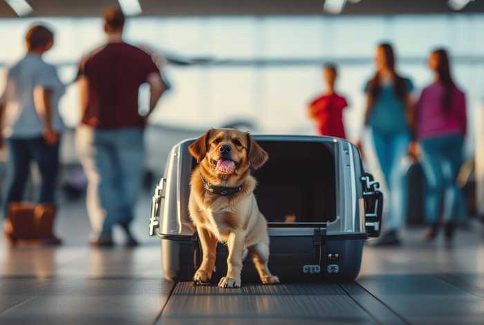 飞机托运宠物可以和人一起吗（飞机宠物托运是跟人一起到吗？）