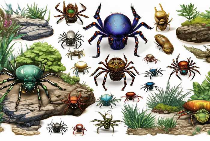 宠物蜘蛛品种大全 - 宠物蜘蛛品种大全图片