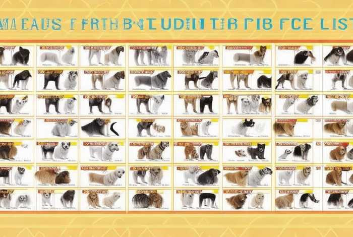 宠物狗价格一览表2024 - 宠物狗价格一览表2024最新