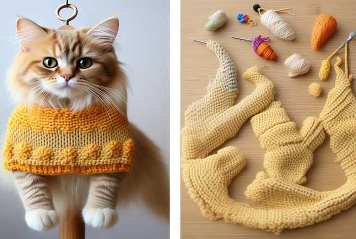 宠物猫咪衣服钩针教程；宠物猫咪衣服钩针教程图解