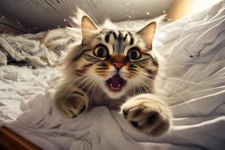 宠物猫被摔下；宠物猫被摔下床怎么办