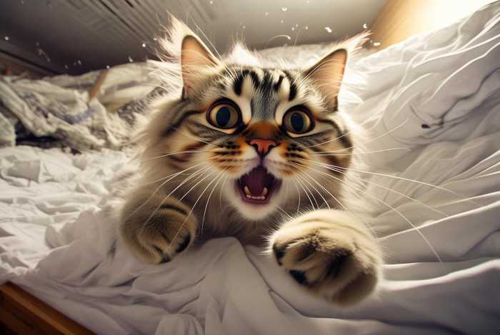 宠物猫被摔下；宠物猫被摔下床怎么办