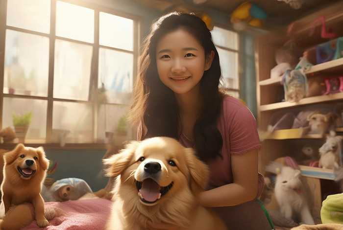 宠物领养中心主角唐晚晚小说作者；唐晚晚救助中心宠物领养后续