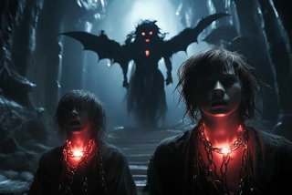 恶魔的宠物 - 两个男孩沦为恶魔的宠物