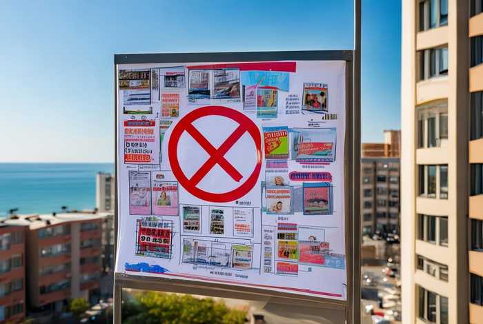 青岛小区禁止的贴子 青岛小区禁止的贴子有哪些