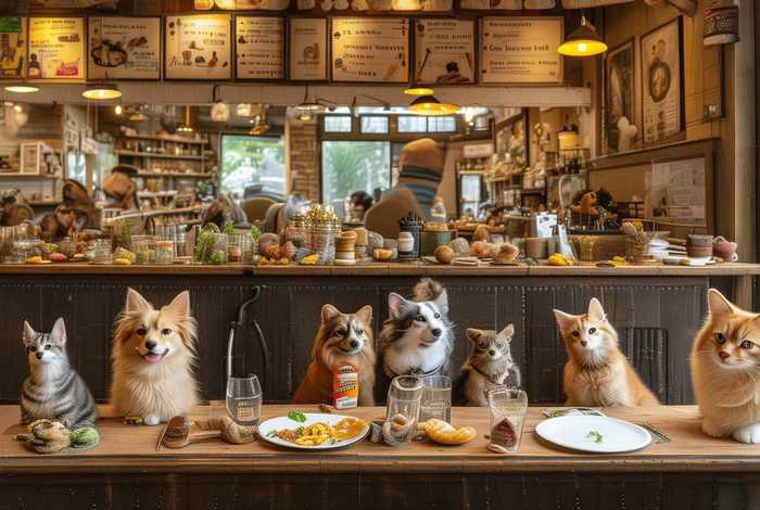 宠物餐厅商业模式，宠物餐厅商业模式图