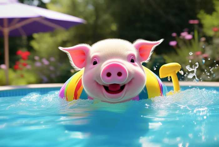 宠物猪泳装(宠物猪会游泳吗) 宠物猪泳装(宠物猪会游泳吗)