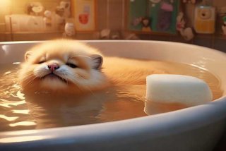 宠物貂洗澡（宠物貂洗澡水温多少）