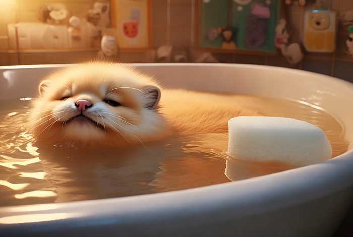 宠物貂洗澡（宠物貂洗澡水温多少）