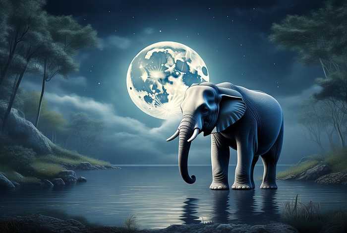 我的宠物是大象 电影特效；我的宠物是大象插曲,月亮