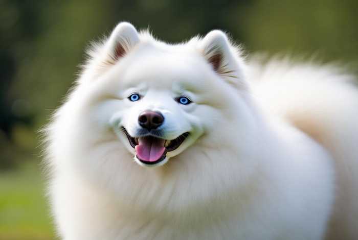 宠物狗的品种图片大全萨摩耶犬 宠物狗的品种图片大全大图 中型