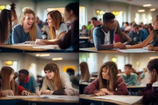 学生时代人际关系类型 - 学生时代人际关系类型包括