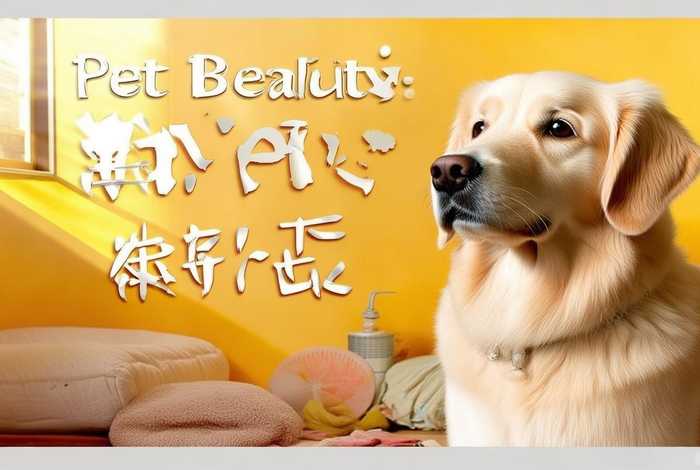 宠物美容院海报；宠物美容院海报模板