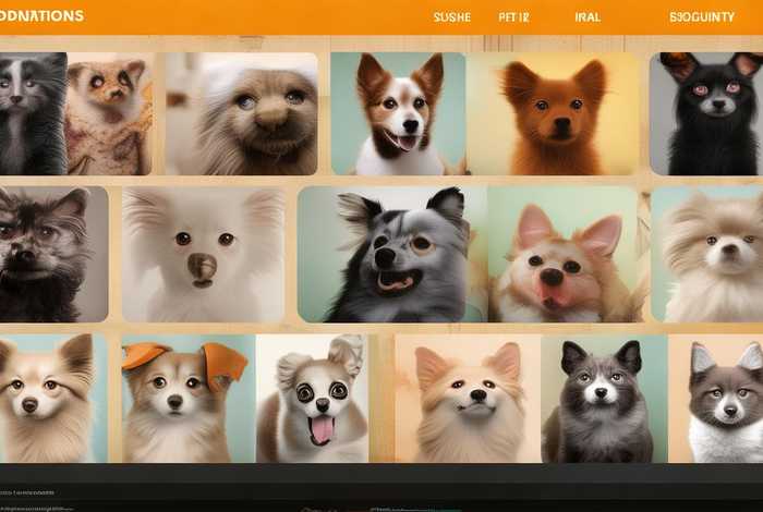 宠物网站网页设计（宠物网站网页设计图片）