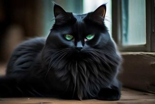 黑猫宠物猫品种，黑猫宠物猫品种图片